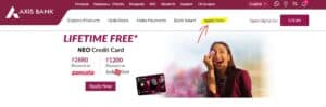 axis bank credit card